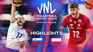  SLO vs.  POL - Highlights  Week 1  Mens VNL 2024