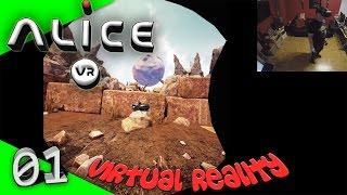 ALICE VR - Virtueller Kaninchenbau Lets PlayGameplayGermanHTC ViveVirtual Reality
