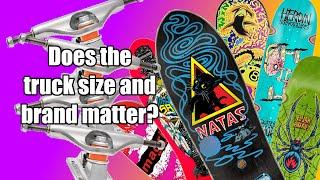 What Trucks Should You Put On An Old School Or Shaped Skateboard?