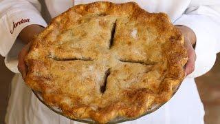 Pie Crust Recipe Baking Tutorial Demonstration How to Make Tender Flaky Pie Crust