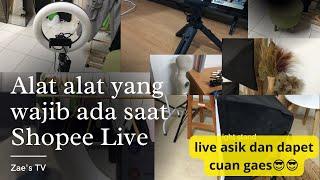 Alat alat perang shopee live WAJIB ADA