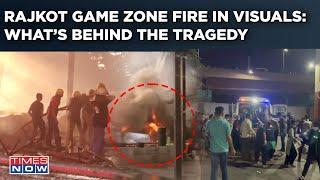 Rajkot Game Zone Fire Scary Scenes Watch What Caused Horrific Gujarat Tragedy More Than 20 Dead