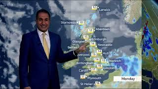 WEEKEND WEATHER FORECAST 09-06-24 - UK WEATHER FORECAST - Its a cloudier second half to the weekend