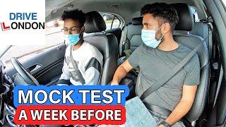 UK Driving test - Learner Driver Mock Test Week Before Actual Test - 2020