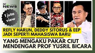 Prof Yusril Kasih Kuliah Tata Negara Gratis ke Refly Harun Eep & Deddy Sitorus Cs
