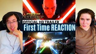 REACTING TO Star Wars The Old Republic Return Cinematic First Time Watching Gaming Cinematics