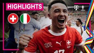 Schweiz - Italien Highlights  UEFA EURO 2024 Achtelfinale  MAGENTA TV