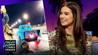 Hailee Steinfeld Is a Regular at the Drag Racing Scene