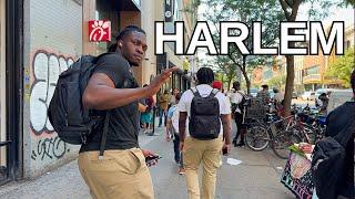 NEW YORK CITY Walking Tour 4K - HARLEM