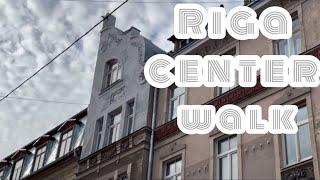 Amazing architecture of Gertrudes Bruninieku streets 4k walkthrough RIGA no words