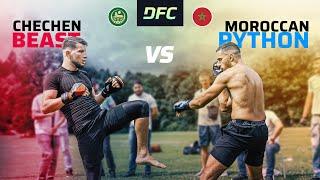 Moroccan STREETFIGHTER vs. Chechen BEAST  MMA Full Fight  DFC