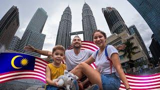 First time in Kuala Lumpur Malaysia with our son