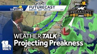 Weather Talk Projecting Preakness weather