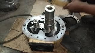 Screw Compressor - Parts  Assembly and working  screw compressor parts and function