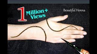 Simple Easy Letest Mehndi Design  Stylish Mehndi For Hand 2018  Mehndi Designs