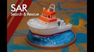 SAR - Search & Rescure - 3D printed Bathtub boat