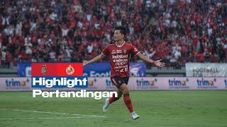 Highlight  Bali United FC VS Semen Padang FC  Pekan 2