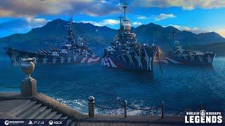 Катаем корабли в World of Warships Legends