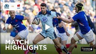 Extended Highlights Scotland v France  Guinness Six Nations