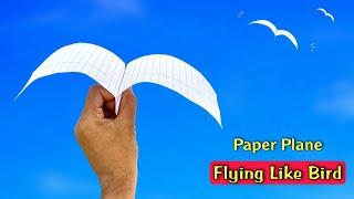 best flying plane like bird how to make notebook bird plane paper airplane best plane