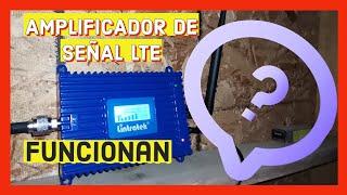 mejorar tu señal móvil rural con este amplificador 4G LTE  y conectate al mundo  repetidor 4G