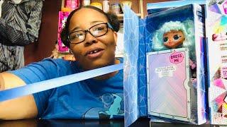 MY FIRST  L.O.L SURPRISE O.M.G WINTER CHILL DOLL  ICY GURRL & BRR BB DOLL UNBOXING & REVIEW