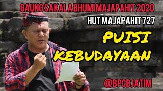 BPCB JATIM - HUT MAJAPAHIT 727 Puisi Kebudayaan