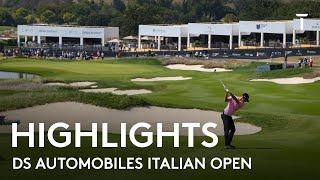 Extended Highlights  2021 DS Automobiles Italian Open  Marco Simone Golf & Country Club