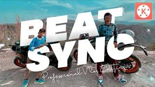 BEAT SYNC video editing in KINEMASTER  kinemaster beat sync in HINDI