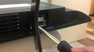 How to remove Sony Bravia TV stand  Legs