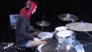 Whiplash and Caravan - HD Drum Cover By Devikah