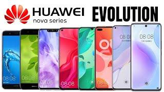 Evolution of Huawei Nova Series  history of Huawei Nova series 2016-2022