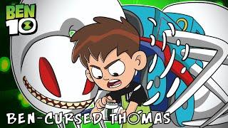 Cursed Thomas vs Train Eater  Ben 10 Cursed Thomas Fanmade Transformation  D2D Animation