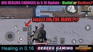 BIG HEALING CHANGES in 0.16 PUBG Mobile Global Update - Useful or Useless?