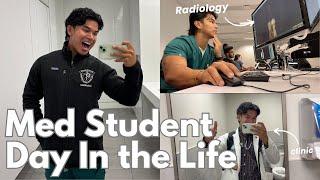 A Busy Day in the Life of a Medical Student  MED SCHOOL VLOG