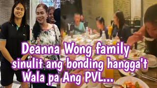 Deanna Wong family with Ivy Lacsina sinulit Ang bonding hanggat Wala pang laro Ng #pvl2023