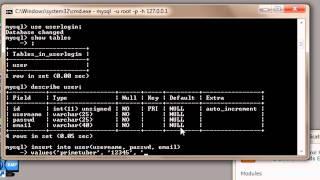 MySQL Tutorial for Beginners - 2 - Adding Data to Tables in a Database