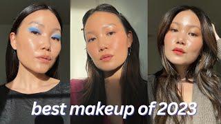 BEST OF BEAUTY 2023 MAKEUP  skin tints cream blush & eyeshadow glossy lips tinted balms