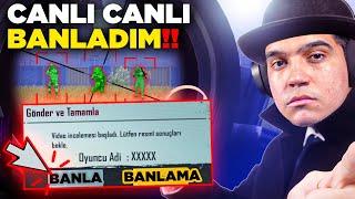 HİLECİLERİ İZLEDİK ADAMI CANLI CANLI BANLADIM  PUBG Mobile