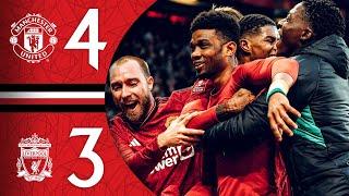 AMAD WINS IT IN THE DYING MOMENTS AGAINST LIVERPOOL ‍  United 4-3 Liverpool