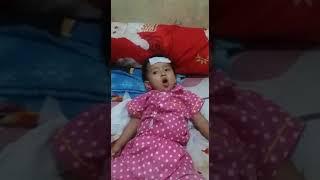 #Fitria batuk #anak kecil  #balita #g enak badan #orang tua sedih semoga cpt sembuh ya dek 