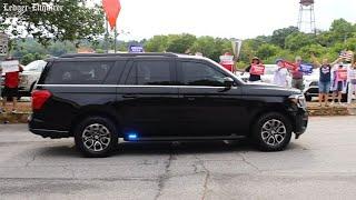 Raw Video Watch Trump supporters greet First Lady Jill Bidens motorcade in Columbus