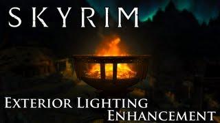 Skyrim Mod Immersive Content - Exterior Lighting Enhancement