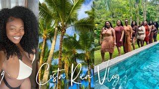 COSTA RICA GIRLS TRIP Relaxing RainForest Getaway  Travel Vlog