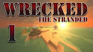 Minecraft - Wrecked - The Stranded Part 1 Struck By Octopus #Wrecked