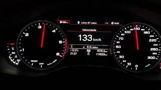 Audi A6 C7 2.0 TDI Ultra S tronic  60-150kmh  Acceleration  2017