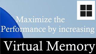 Virtual Memory Settings for Best Performance Windows 11 10 8 8.1 7