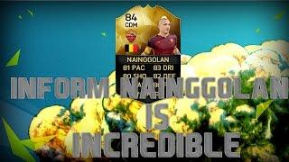 The Best CF in the Game???? Inform Nainggolan is Incredible  FIFA 16 Ultimate Team