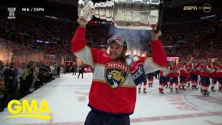 Florida Panthers win Stanley Cup