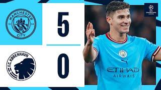 HIGHLIGHTS  FIVE-STAR CITY CRUSH COPENHAGEN Man City 5-0 Copenhagen  UEFA Champions League